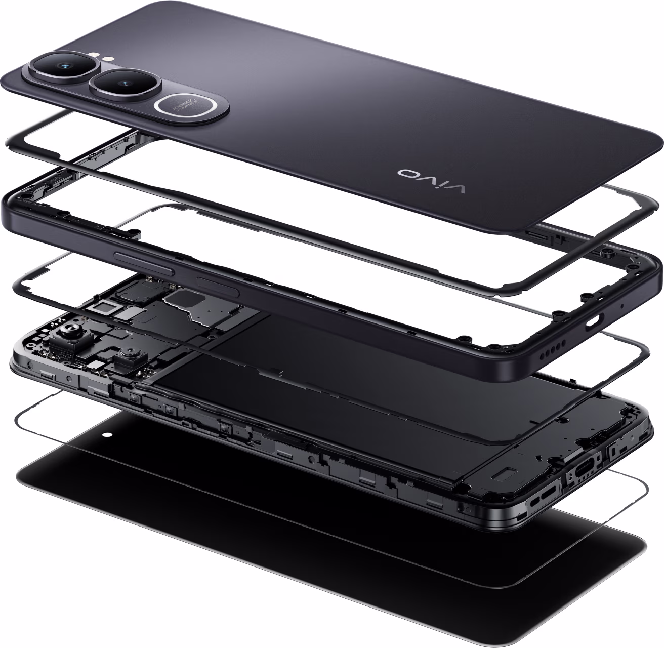 vivo Y31 5G structure