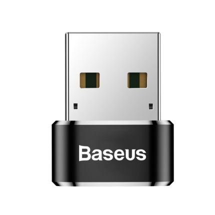 Baseus Mini Type-C female to USB male adapter converter Black