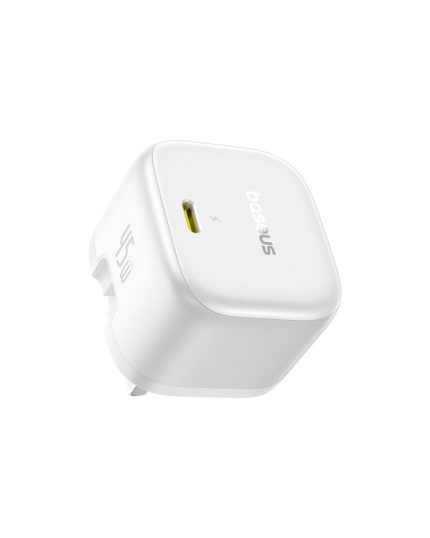 Baseus PicoGo AE11 GaN Fast Charger 1C 45W UK Moon White